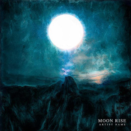 Moon rise cover art for sale