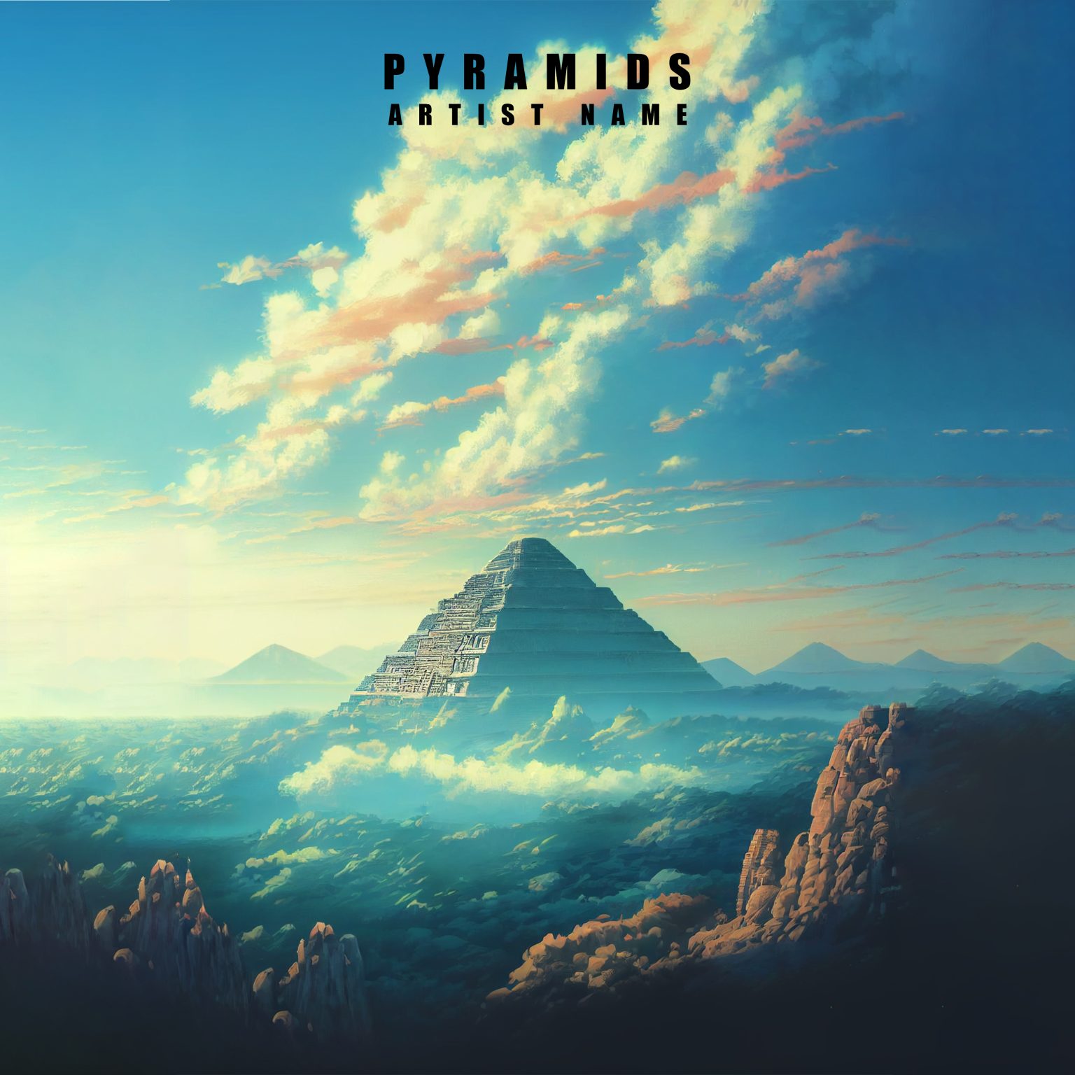 Pyramids Album Cover Art Design CoverArtworks