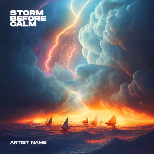 Storm before calm cover art for sale