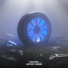 Halted Cover Art Design