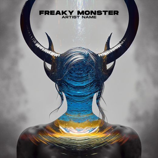 Freaky monster cover art for sale