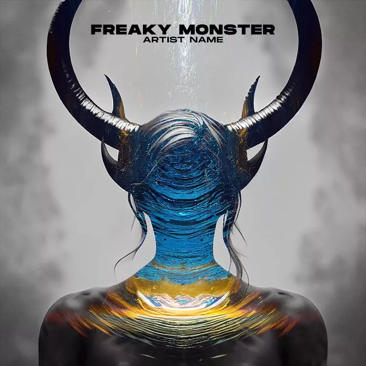 Freaky monster cover art for sale