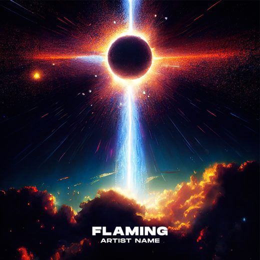 Flaming cover art for sale