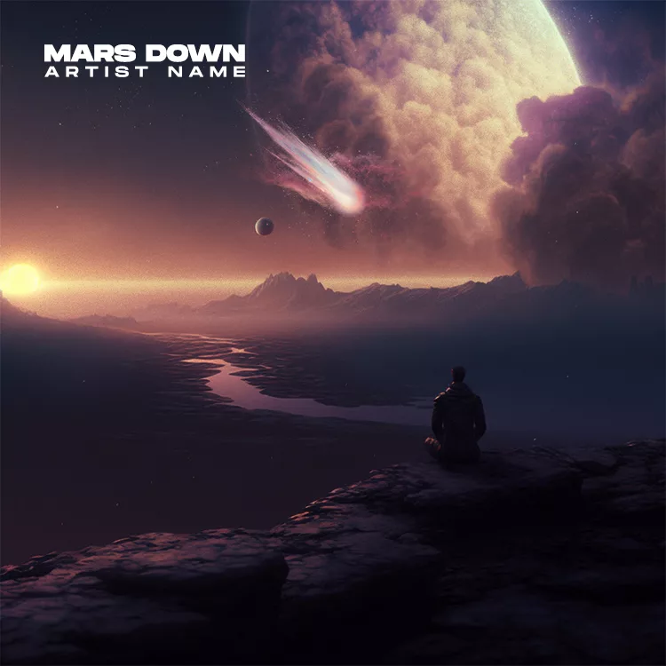 Mars down cover art for sale