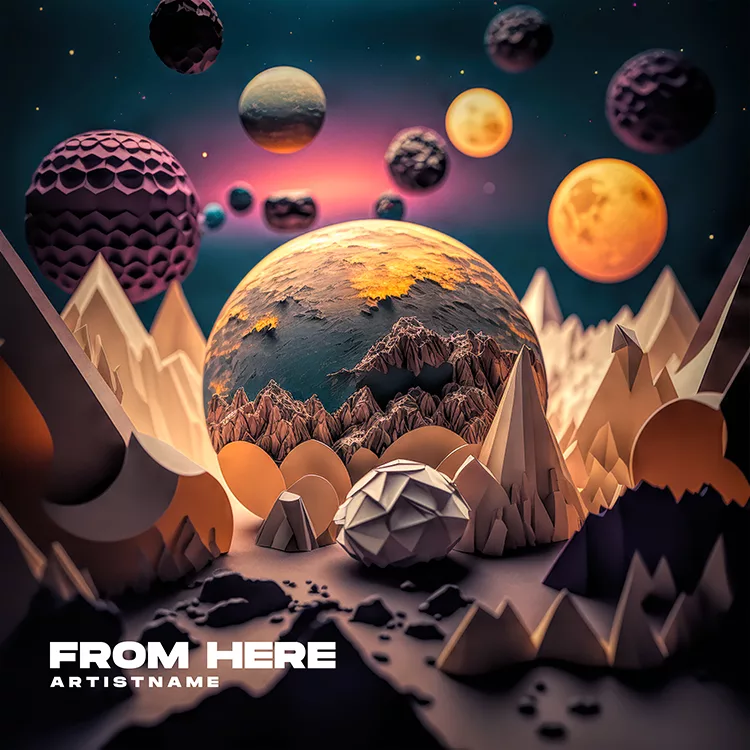 From here cover art for sale