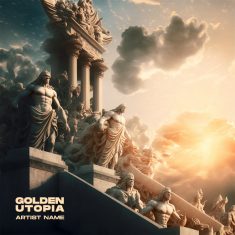 Golden utopia Cover art for sale