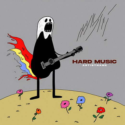 Hard music cover art for sale