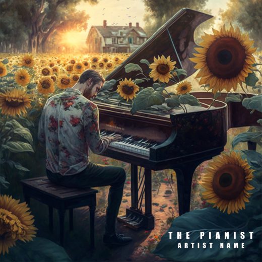 The pianist cover art for sale