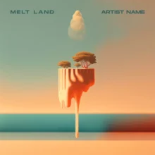 melt land Cover art for sale