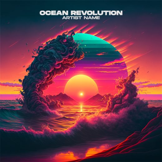 Ocean reveloution cover art for sale