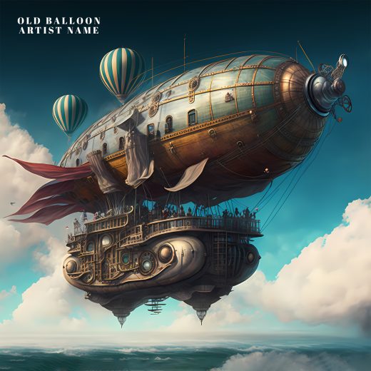 Old balloon cover art for sale