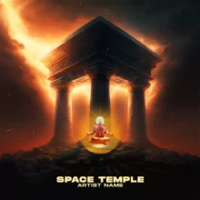 space temple Cover art for sale