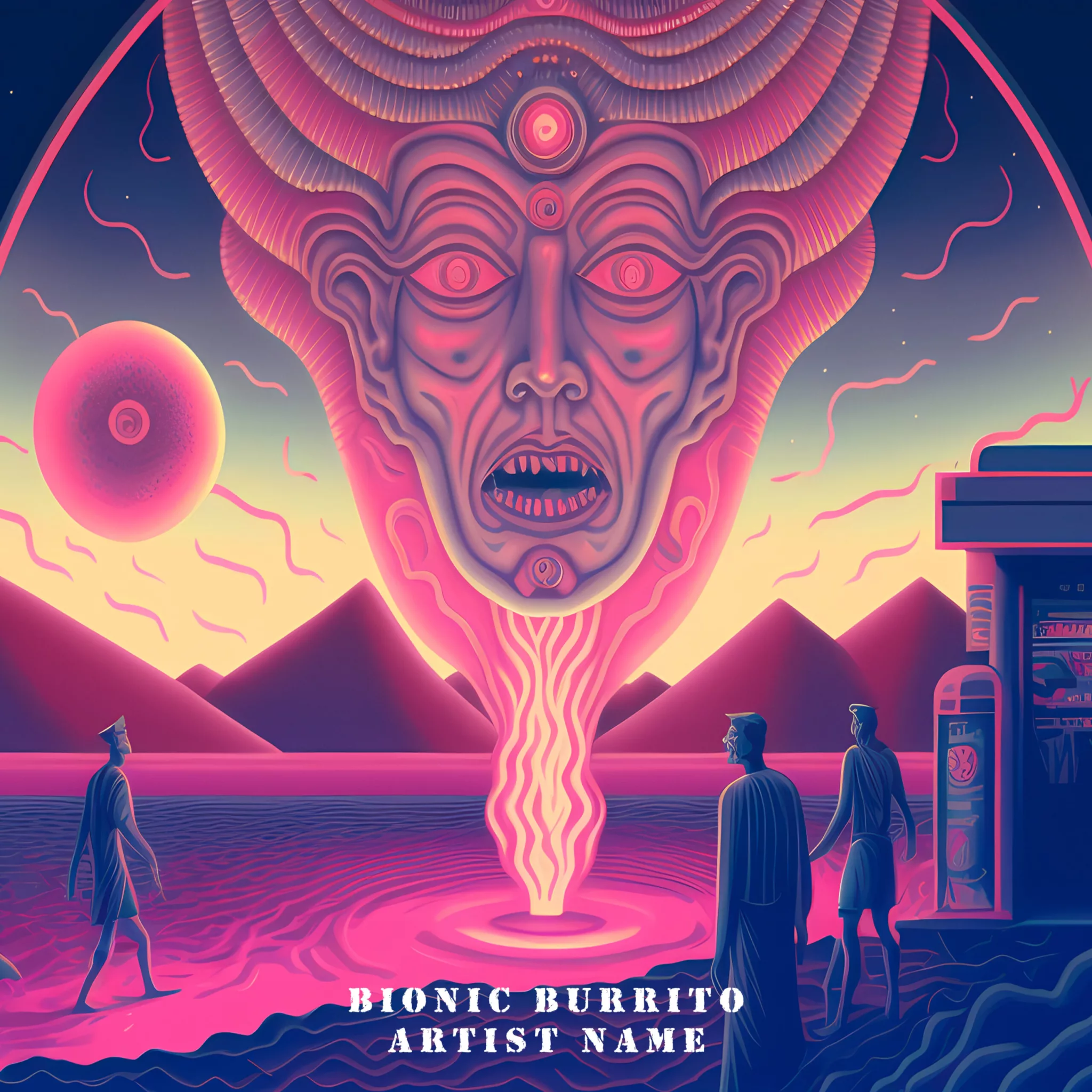 Bionic Burrito Album Cover Art Design – CoverArtworks