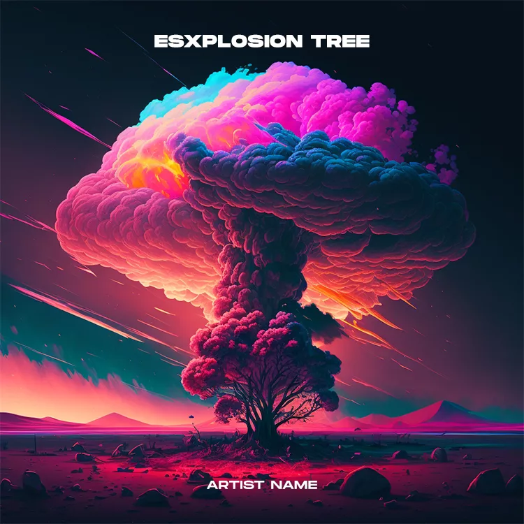 Explosion tree cover art for sale