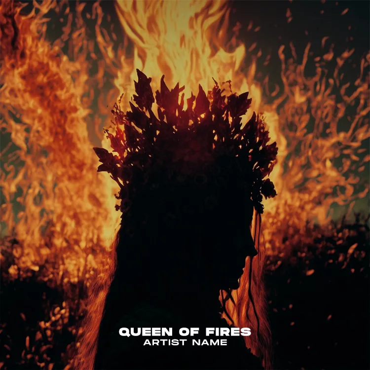 Queen of fires cover art for sale