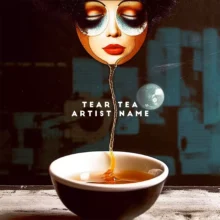 tear tea Cover Art Design