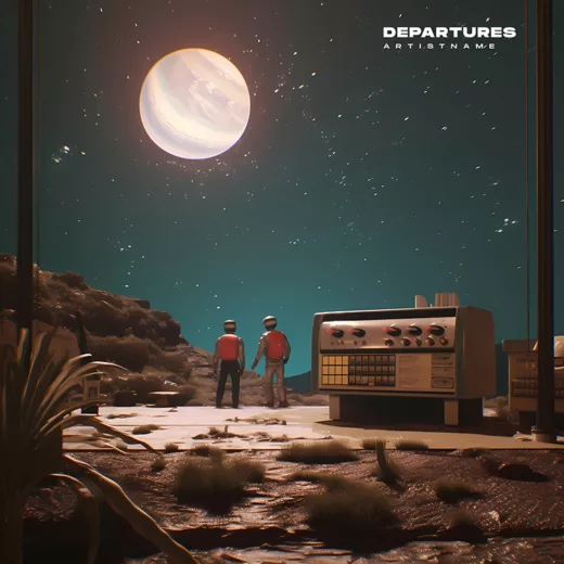 Departures cover art for sale