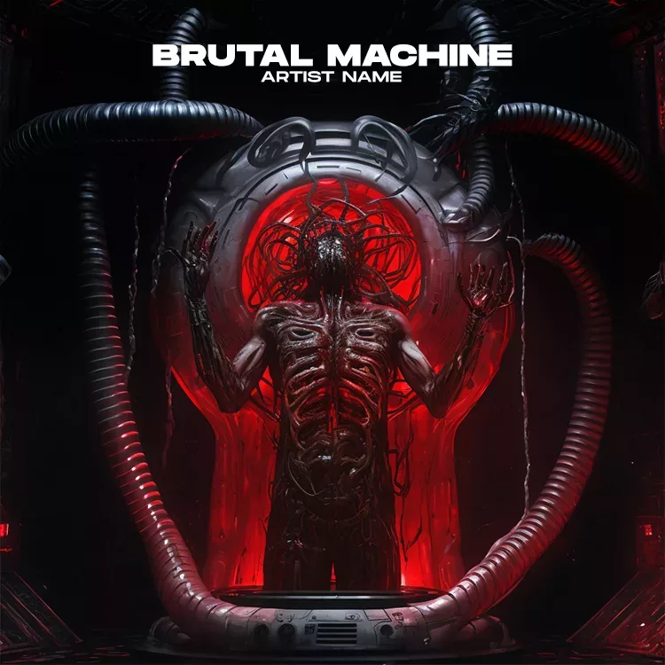 Brutal machine cover art for sale
