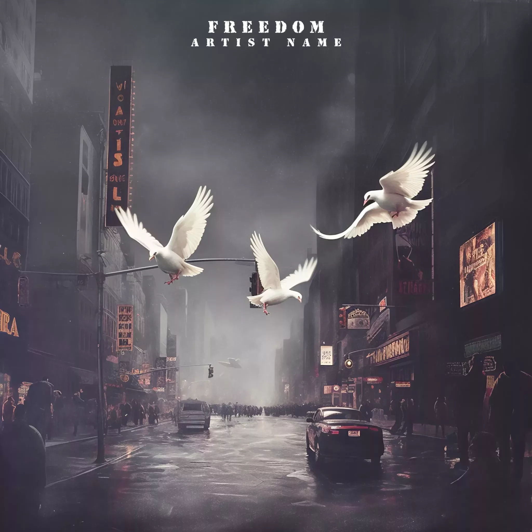 Freedom cover art for sale