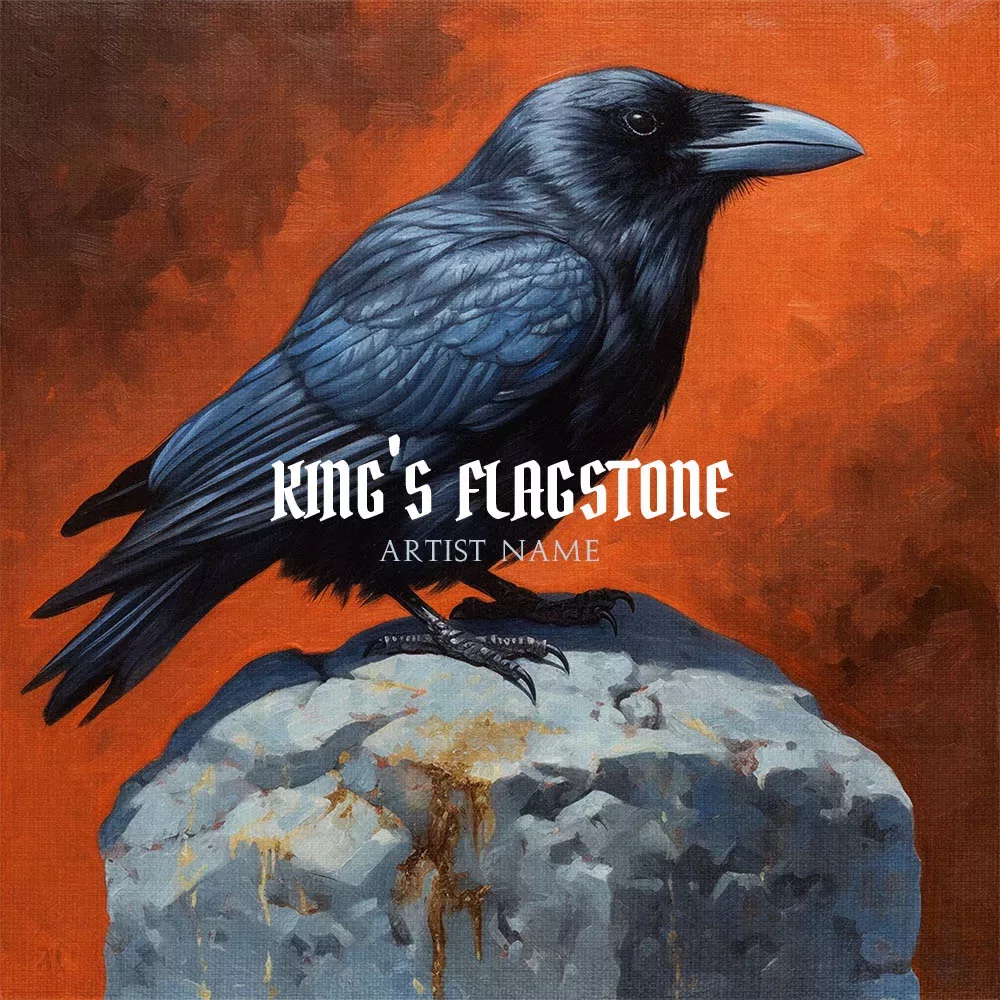 King’s flagstone cover art for sale