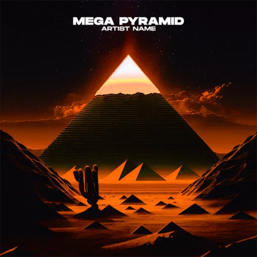 Mega pyramid cover art for sale