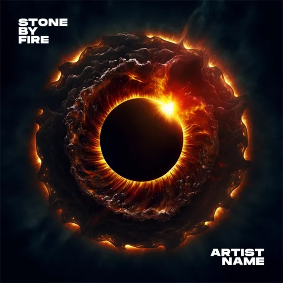 Stone by fire Cover art for sale