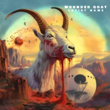 wounded goat Cover art for sale