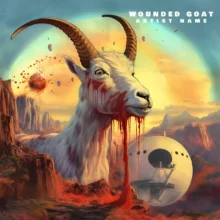 wounded goat