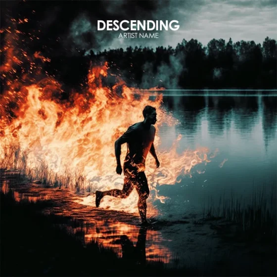 Descending Cover art for sale