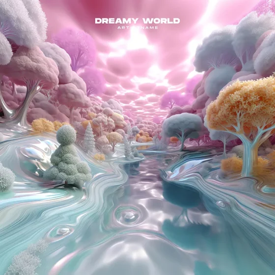 Dreamy world Cover art for sale