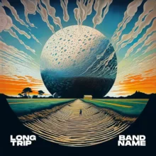 Long trip Cover Art Design