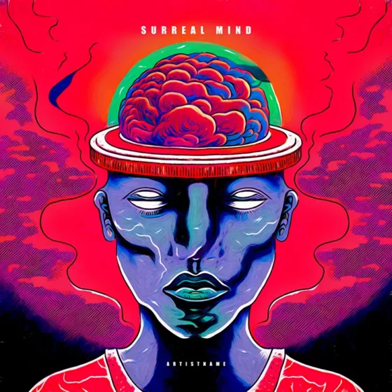 Surreal mind Cover art for sale