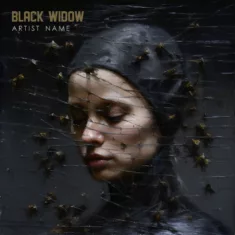 black widow cover art