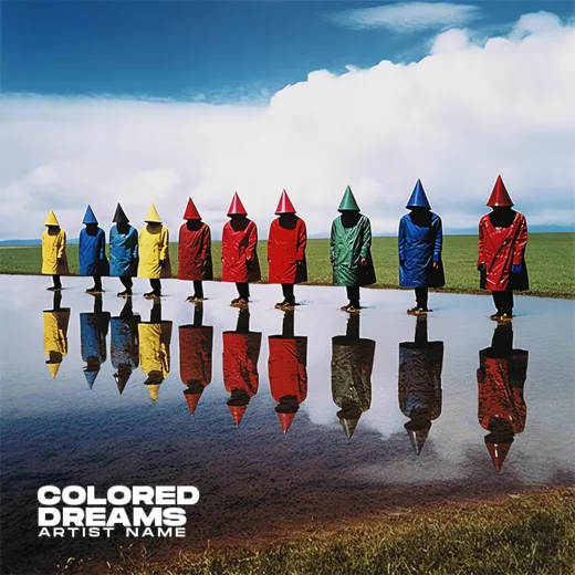 Colored dreams cover art for sale