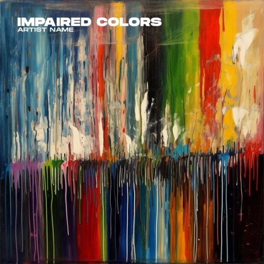 Impaired colors cover art for sale