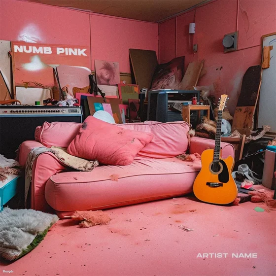 Numb Pink Cover art for sale