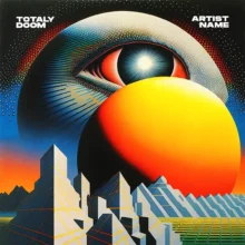 Totaly doom Cover Art Design