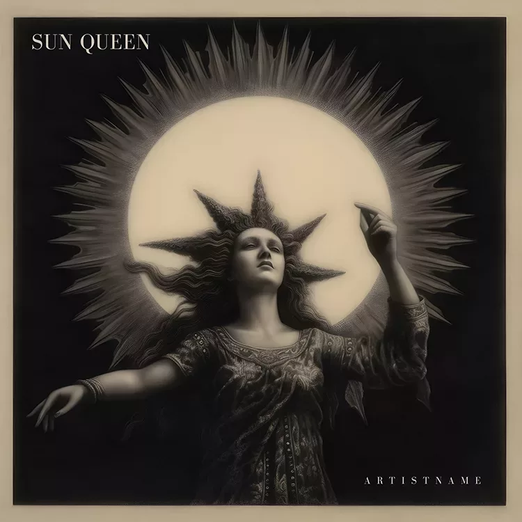 Sun Queen Album Cover Art Design – CoverArtworks