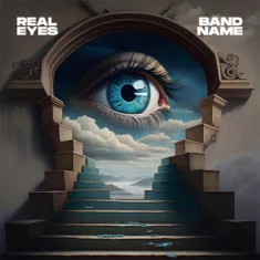 Real eyes Cover art for sale