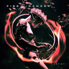 Fire dancer Cover art for sale