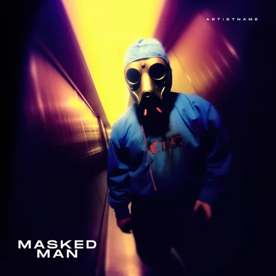 Masked man Cover art for sale