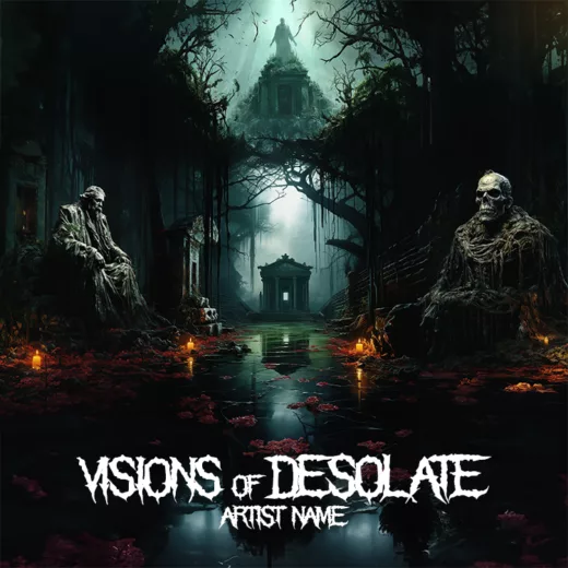 Visons of desolate cover art for sale