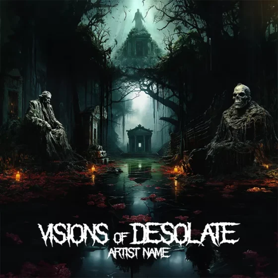 Visons of Desolate Cover art for sale