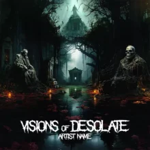 Visons of Desolate Cover Art Design
