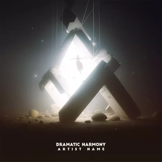 Dramatic harmony cover art for sale