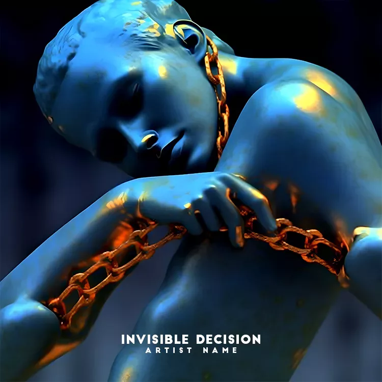 Invisible decision cover art for sale
