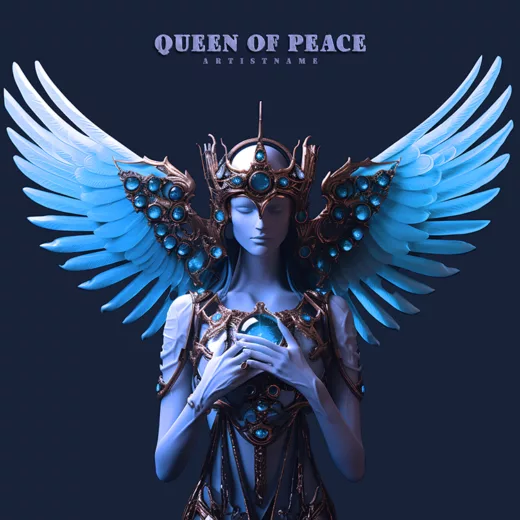 Queen of peace cover art for sale
