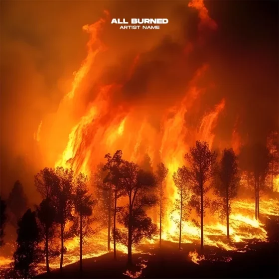 all burned Cover art for sale