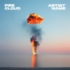Fire Cloud Cover art for sale