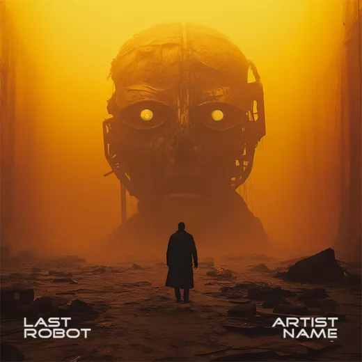 Last robot cover art for sale